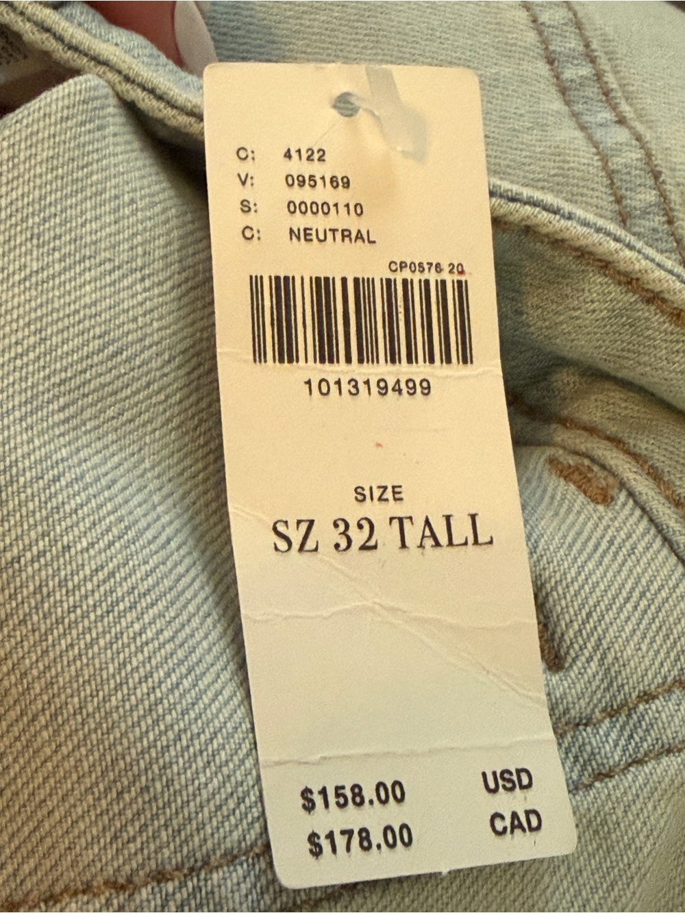 Anthropologie Pilcro The Rylan Relaxed High-Rise Flare Jeans Size 32 Tall NWT - Picture 6 of 6